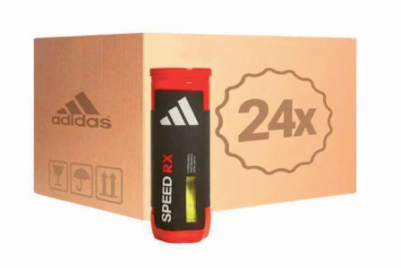 Cajon 72 Pelotas Padel - 24 Botes de 3 uds - Adidas Speed RX | Adidas