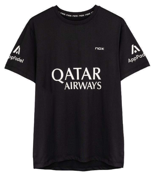 Camiseta Nox Agustin Tapia Sponsors AT10 Negro 2024